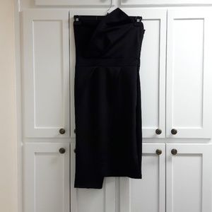 LBD Asymmetrical bodycon dress NWT